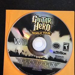 Guitar Hero World Tour Nintendo Wii Tested Working