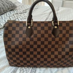 Louis Vuitton Speedy 35 Damier Ebene