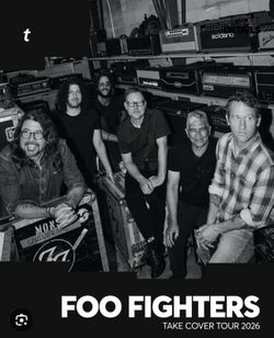 Foo fighter tickets