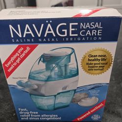 Navage Nasal Care Saline Nasal Irrigation With 20  Packs (Open Box)