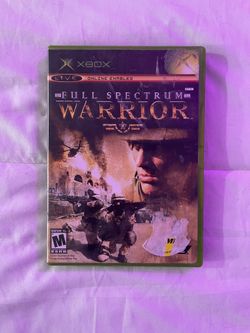 Full Spectrum Warrior Xbox