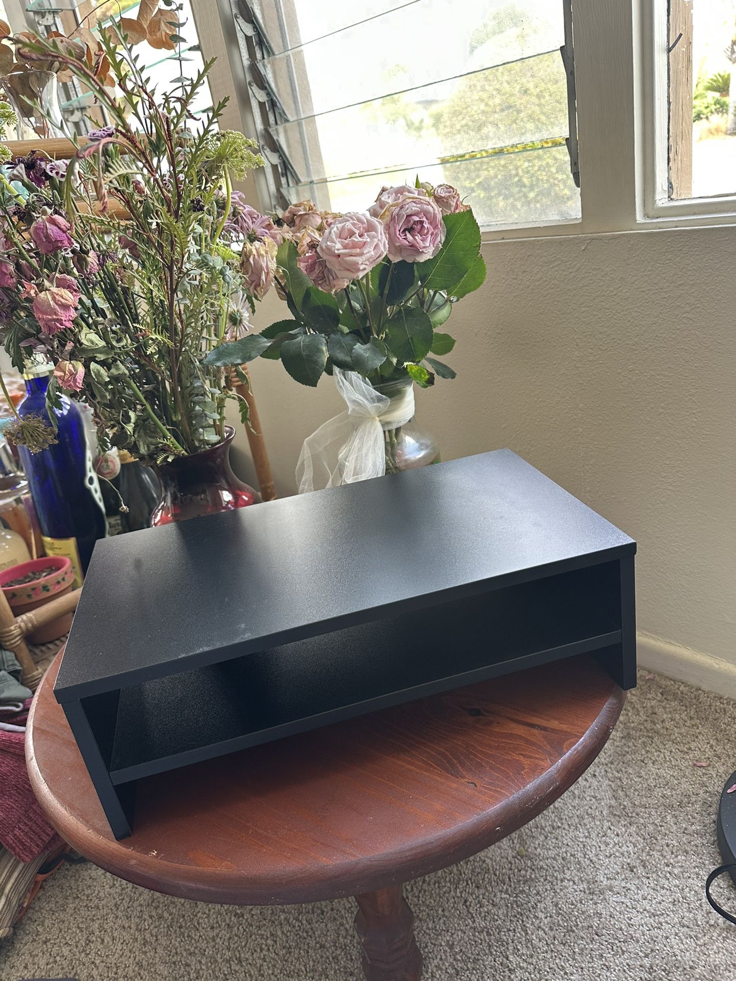 Black Organizer Shelf