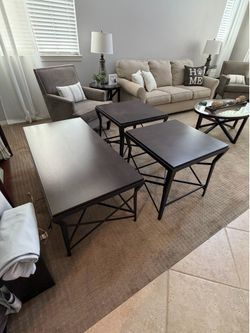 End tables and coffee table