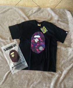 Purple camo Bape tee