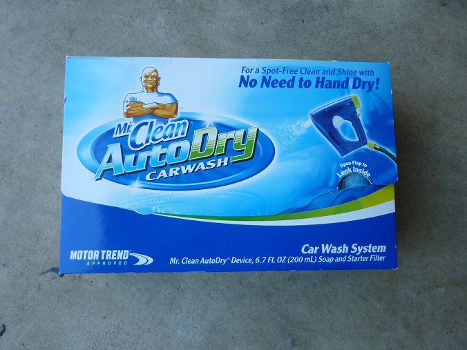NEW! Mr. Clean AutoDry Car Wash System Starter Kit