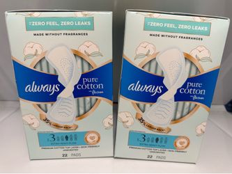 Always Pads Extra Heavy Flow 2 x $13