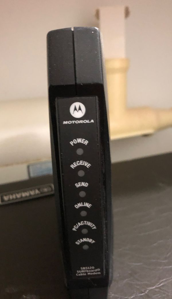 Motorola SB6120 M Cable Modem for Sale in Pompano Beach, FL OfferUp