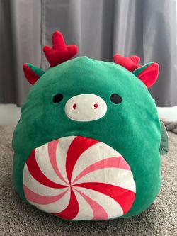 Squishmallow Christmas Dragon Plush