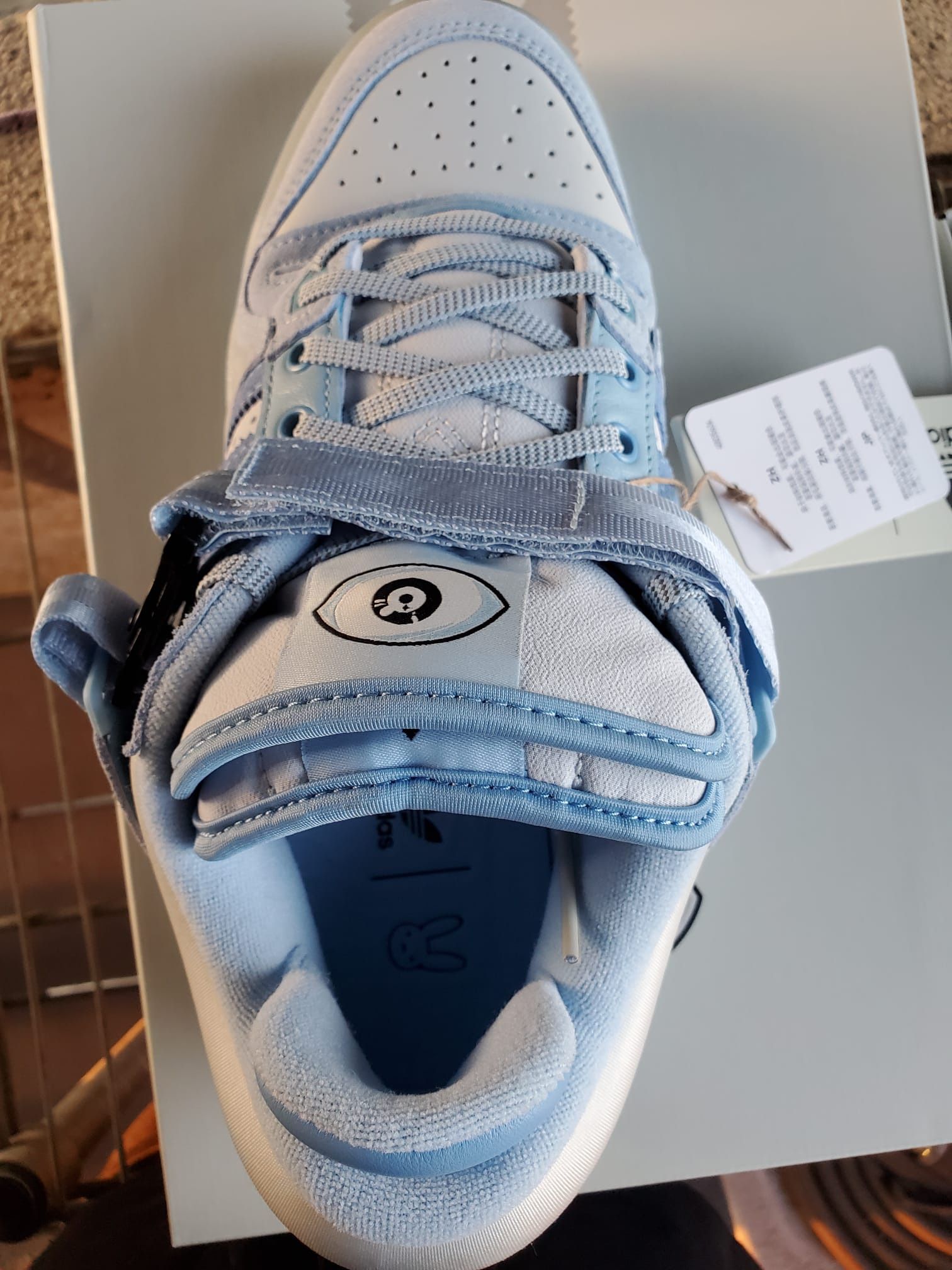 Adidas ? Bad Bunny ? Forum Blue Tint Size 8M