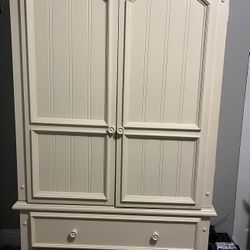 Armoire and nightstand set $135 OBO