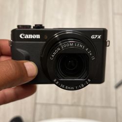 Cannon Camera G7x  