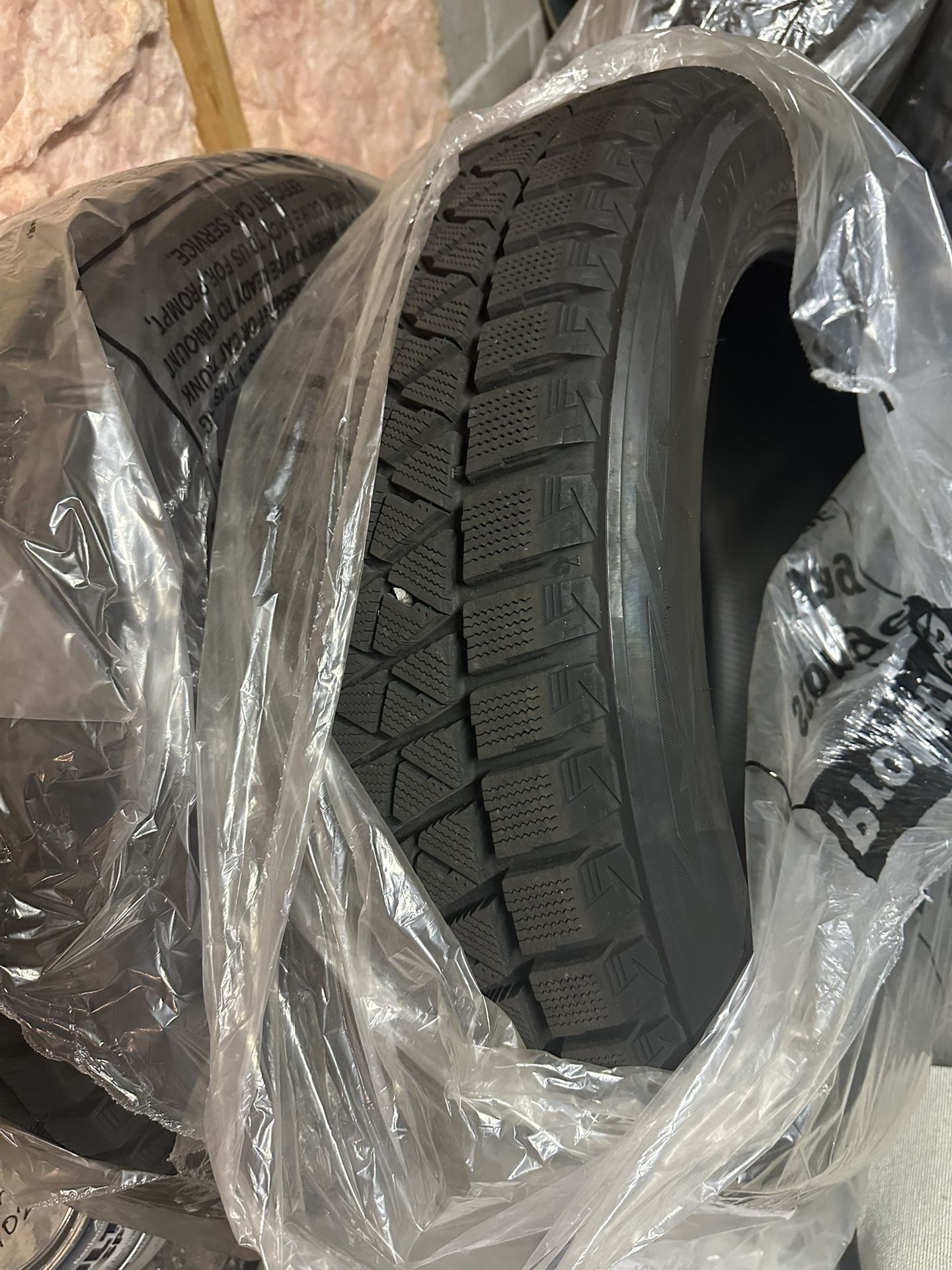 4 Bridgestone Blizzak Winter Tires-Barely Used
