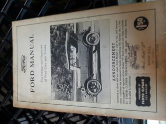 Old Ford manual