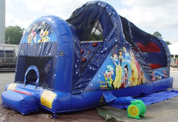 Disney dry/water slide with blower