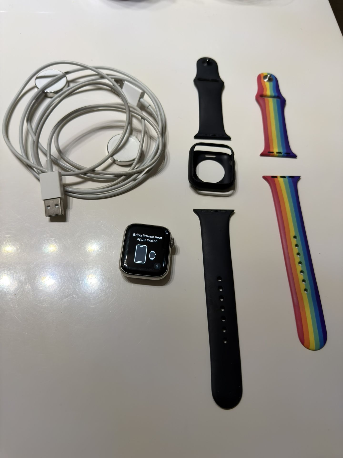 Apple Watch Series 5 - Stainless Steal - Cellular + GPS - 40 mm