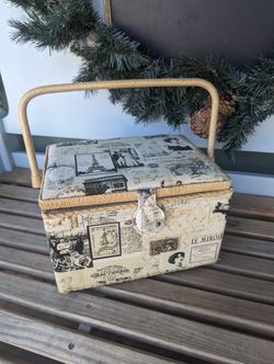 Sewing Basket And All Inside 