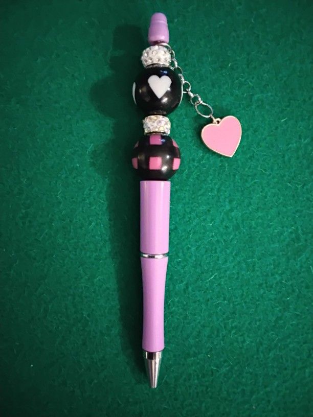 Heart Charm Pen DIY With Free Refill
