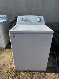 Amana washer with agitator
