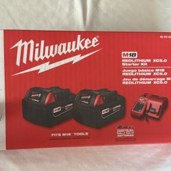 Milwaukee Batteries And Charger