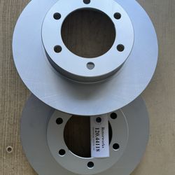 Toyota Tundra  00-06 Front Blank Geomet Rotors Ceramic Pads 