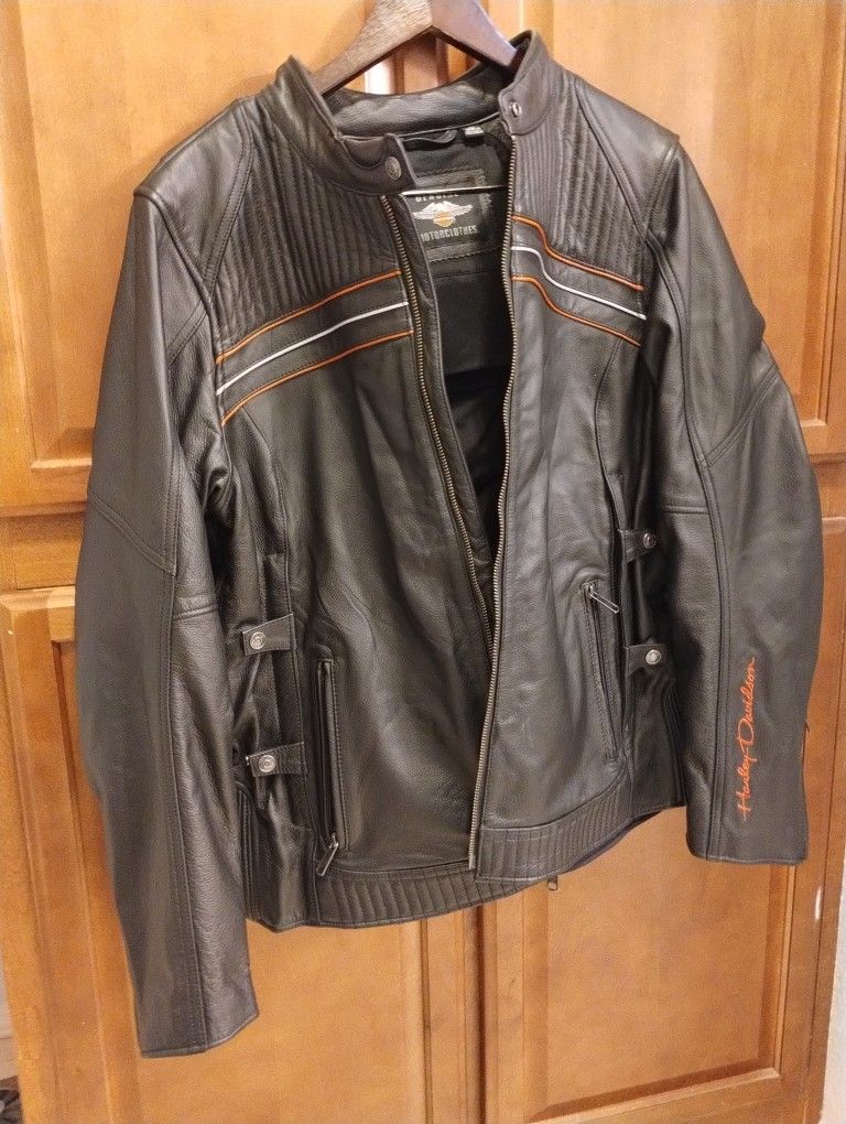Harley Davidson Leather Jacket 2XL