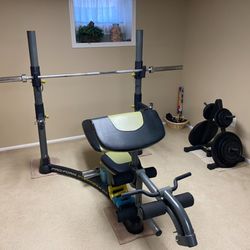 Weight Bench & Weights