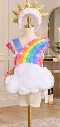 Kids Rainbow Cloud Halloween Costume