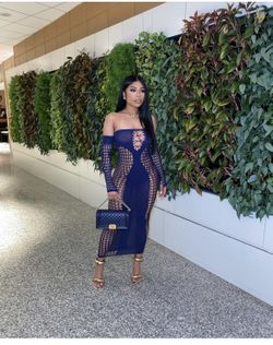 Cute Sexy Cut Out Knit Dress