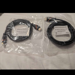 2 New PROHD 6FT HDMI 2.0V 4K 60HZ Cables