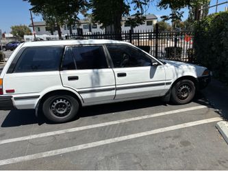 1989 Toyota Corolla Wagon