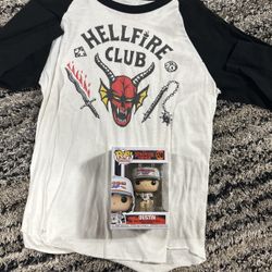 Funko POP Television Stranger Things Dustin  And Shirt