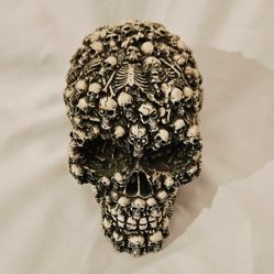 Ceramic Skeleton Skull 