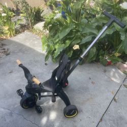 Doona Liki Trike S5 – Nitro Black (5-in-1 Foldable Trike) – $200