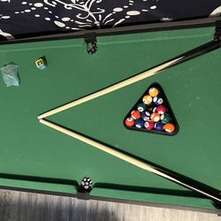 Small Pool Table 