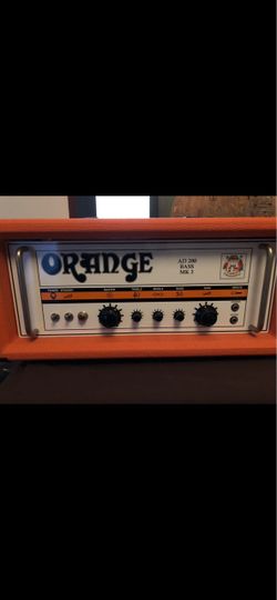 Orange Bass Amp