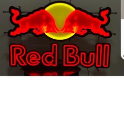 Red Bull Neon Sign