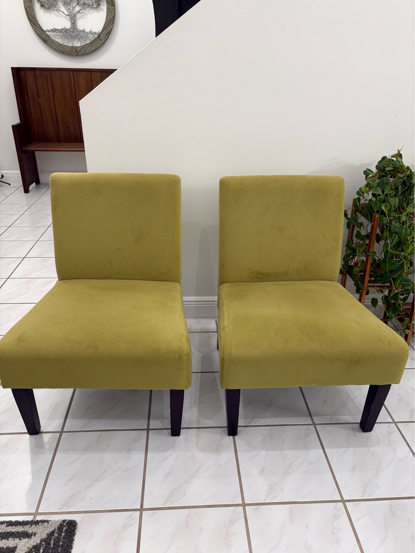 Two chairs good condition