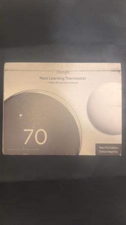 Nest thermostat +temperature sensor