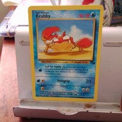 95-99 Pokemon Krabby 