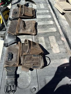 All Leather Tool Bag