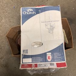 Church Beige TYPE “E” (elongated) Toulet Seat 