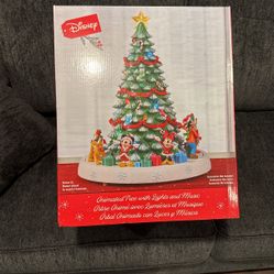 Disney Animated Tree With Lights And Music
