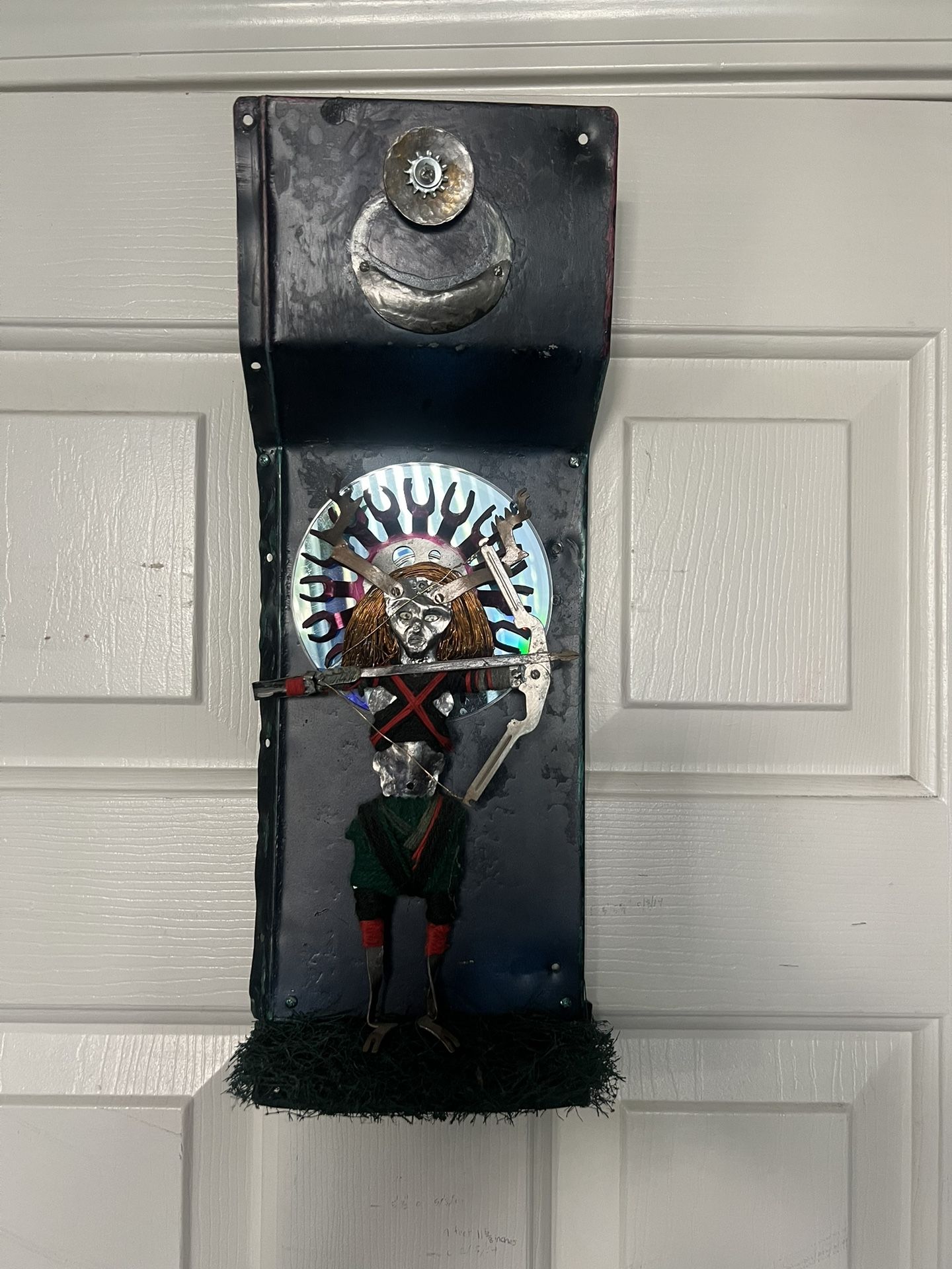 Vintage Metal Folk Handmade Art