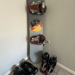 Burton Snowboard And Other Gear 