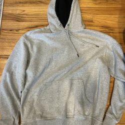 Men's Grey Champion hoodie size large 
