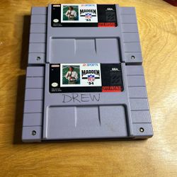 Super Nintendo / SNES - Madden - NFL ‘94