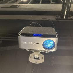 Projector With 82” Screen