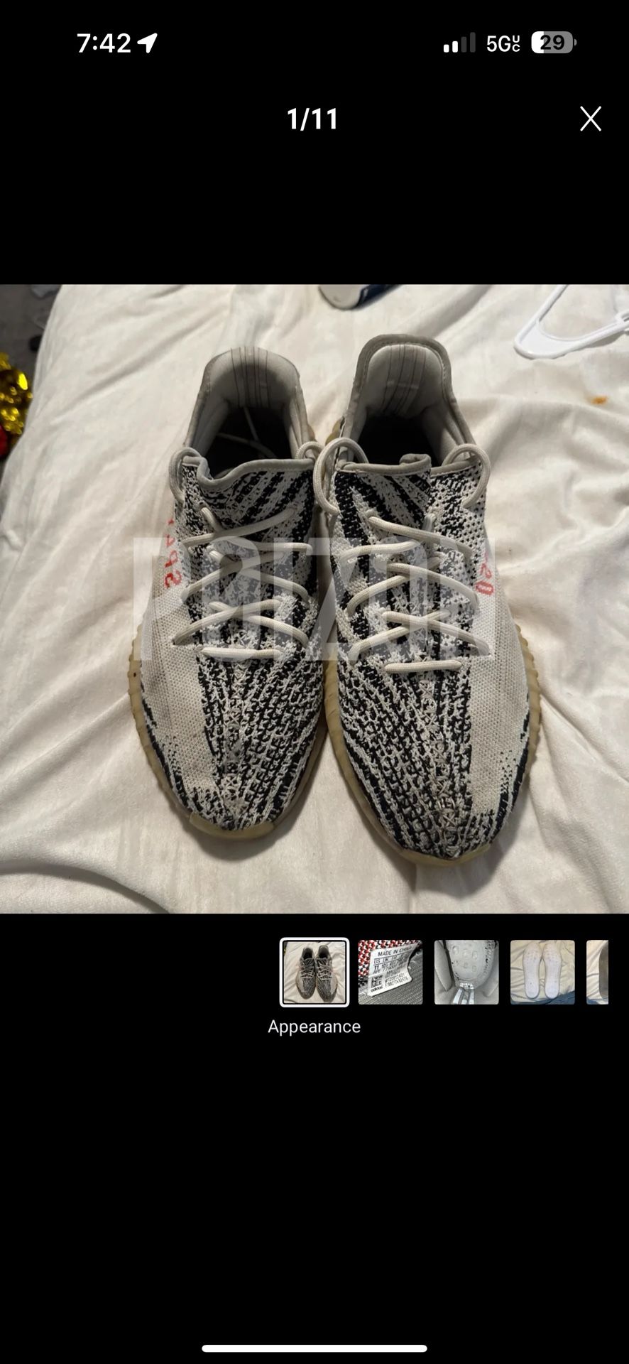 Adidas Yeezy Boost 350 V2 Zebras