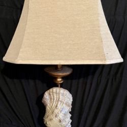 2 Conch Shell Lamps