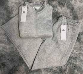 Gray Alo Sweatsuit